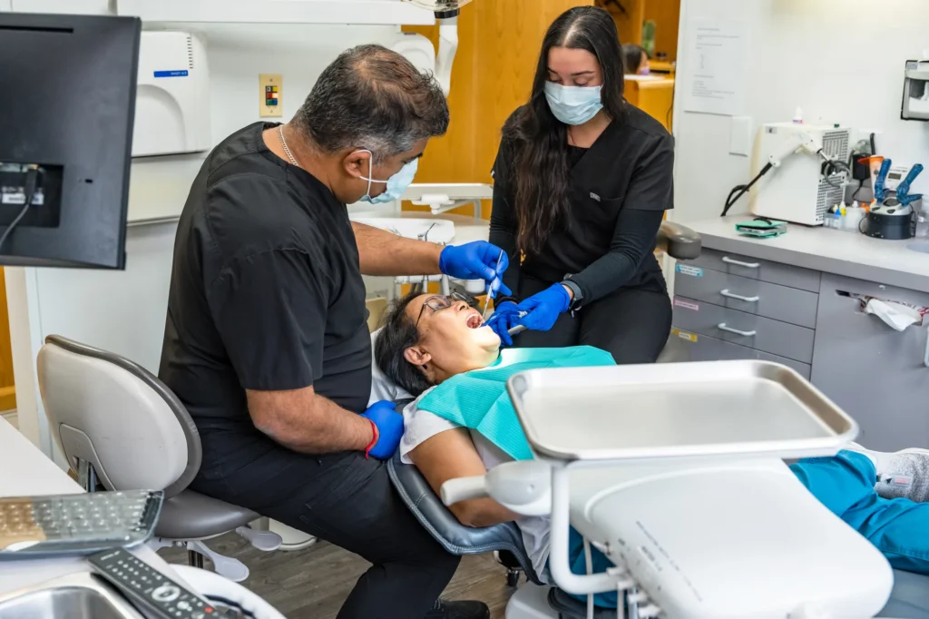 kerrisdale-dental-dr-dhir-treating-patient-2